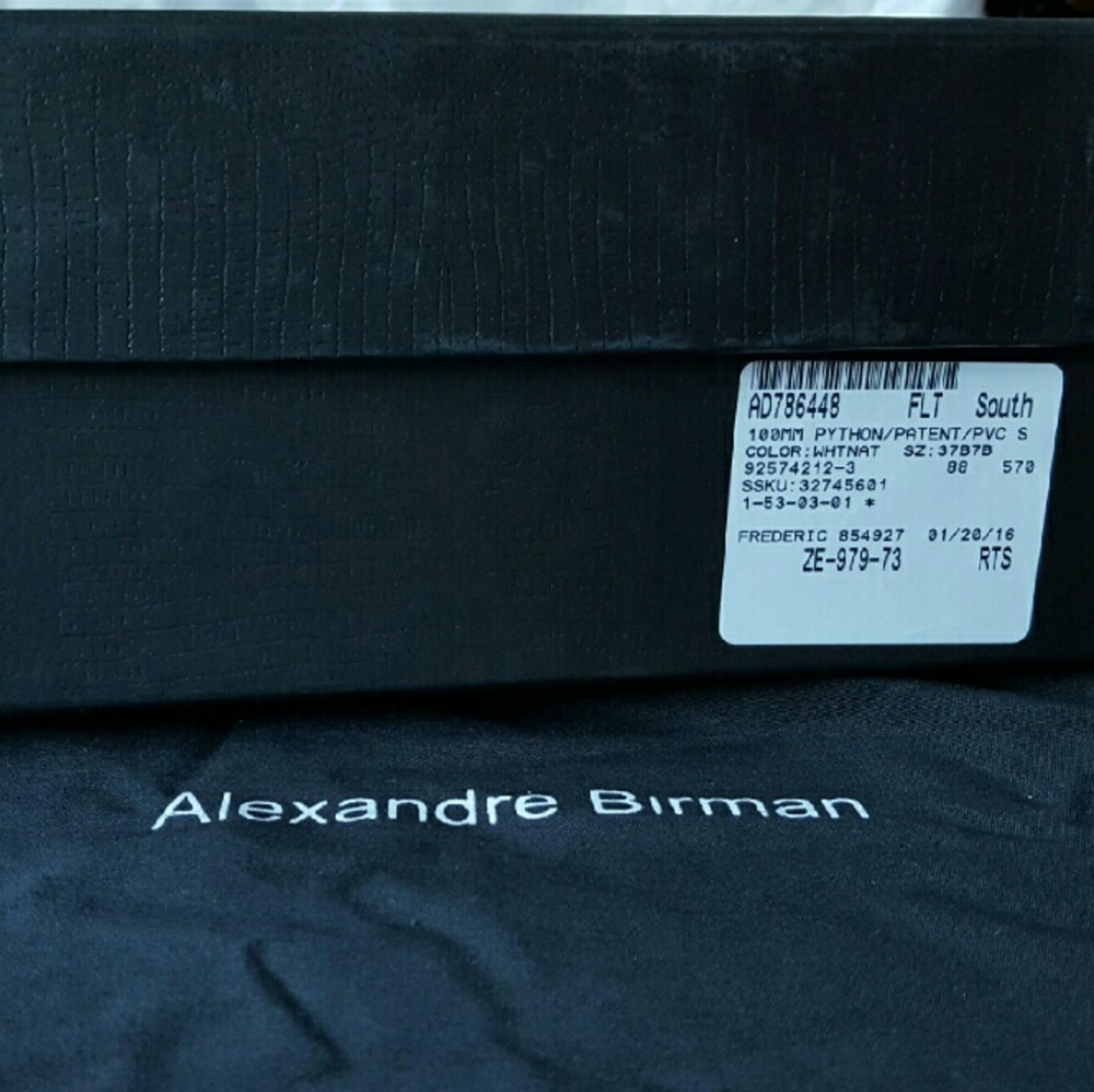 Alexandre Birman Python Mule Slide - image 3